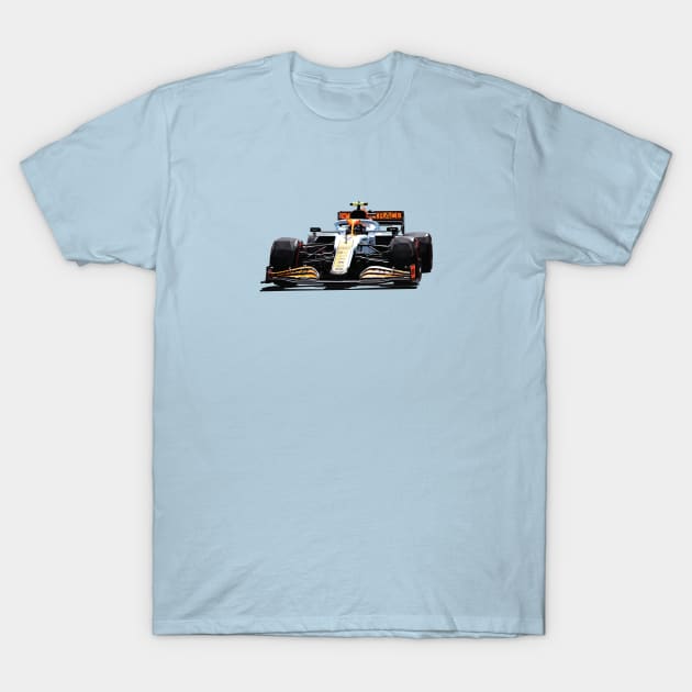 Lando F1 Monaco Edition T-Shirt by pxl_g